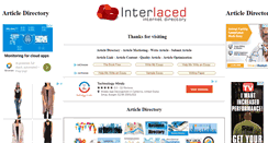 Desktop Screenshot of interlaced.com.au